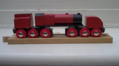 a Garratt-style locomotive